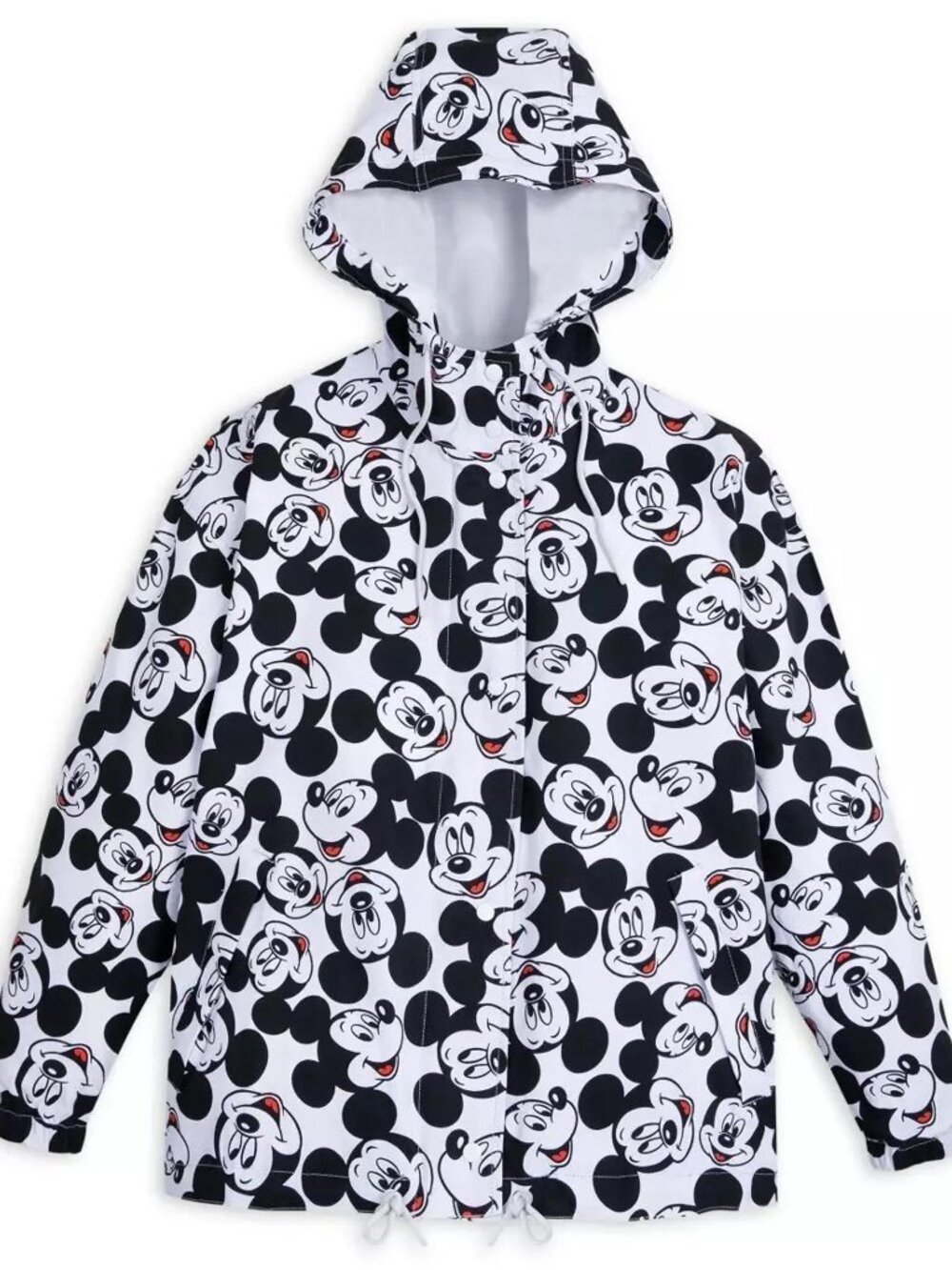 Disney Mickey Mouse Canvas Raincoat Size Medium